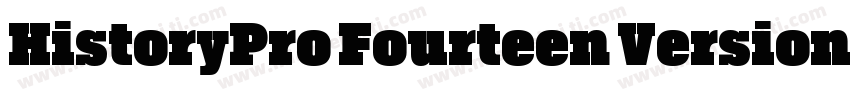 HistoryPro Fourteen Version字体转换